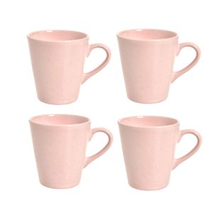 Set x 4 Jarro Taza Mug 350cc Turquia Cafe Te Ceramica Ezgi
