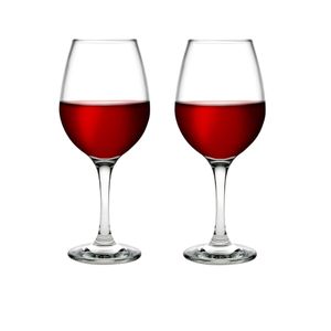 Copa Vino Tragos Vidrio Set X 2 Unid  Pasabahce Amber