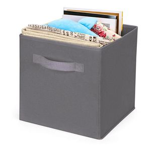 Canasto Cesto Caja Plegable Organizador Tela Deco Compactor