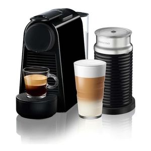 Cafetera Nespresso Essenza Mini D Negra + Aeroccino A3KD30-AR-BKNE2