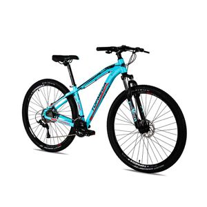 Bicicleta Topmega MTB Thor R29 Celeste/Rojo Talle S  1005381