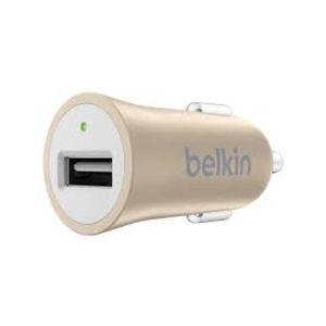 Cargador De Auto Belkin Single Dorado