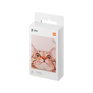 Papel para impresora de fotos portátil Xiaomi (20 hojas - 5,08 x 7,62 cm)