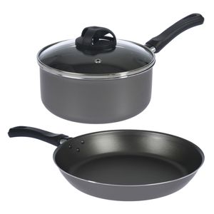 Bateria de Cocina 3 piezas Cacerola Sarten Aston