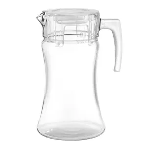Jarra Vidrio con Tapa 1400 ml Agua Jugos  Azur Pasabahce