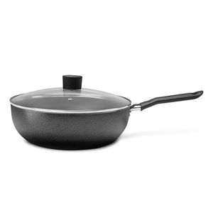 Wok c/ Tapa 28 cm Negro Brinox 7190/468