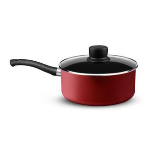 CACEROLA TEFAL 20CM  TAPA DE VIDRIO -RED SURPRISE (L2T1D2C11)