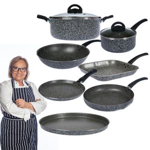 Bateria Cacerola Olla Sartén Bifera Sarten Wok Pizzera Aston