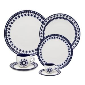 Juego Vajilla X42 Coup Chess Porcelana Oxford Platos Y Tazas