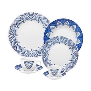 Juego Vajilla X42p Milano Porcelana 6 Pers Oxford Plato Taza Te Cafe