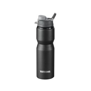 Botella De Aluminio Waterdog Negra (SCORPIO75BK)