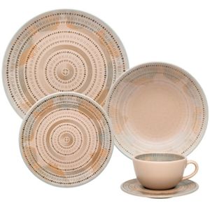 Juego Vajilla Set X30 Unni Ancestral Oxford Platos Tazas Te