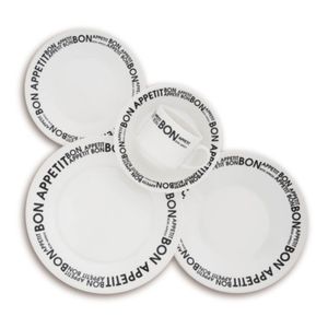 Juego Vajilla X30 Bon Appetit Biona By Oxford Platos Y Te