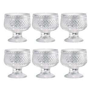 BARROCO - SET X 6 COPAS DE POSTRE 282 CC