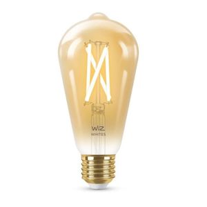 Lámpara Led Wiz Wifi Tipo Edison St64 Blanco Regulable De 20 929003018712