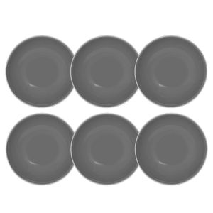 Unni Grey - Set x6 Platos Playos 26 CM Oxford
