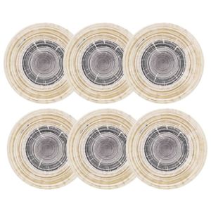 UNNI PUZZLING - PLATOS PLAYOS X 6 - 26 CM