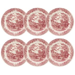 VILAREJO - SET X 6 PLATOS HONDOS 22 CM OXFORD