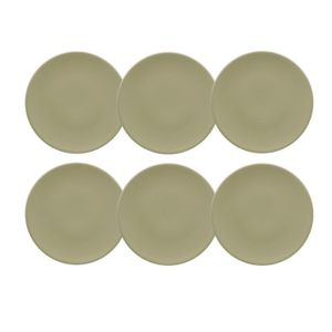 UNNI OLIVA - SET X 6 PLATOS POSTRE 19 CM OXFORD