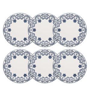 ENERGY - SET X 6 PLATOS PLAYOS 26 CM BIFAZ OXFORD