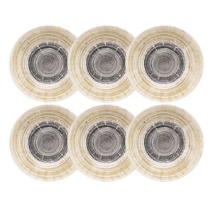UNNI PUZZLING - PLATOS HONDOS X 6 - 20 CM