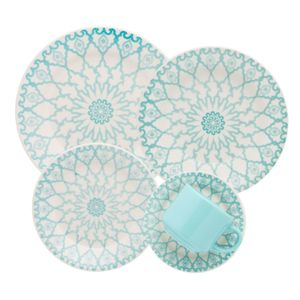 MANDALA - JUEGO DE VAJILLA X 20 PIEZAS OXFORD
