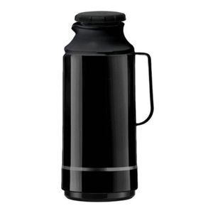 Termo Invicta A Rosca Con Asas Glt Negro 1lt Termico