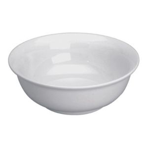 Bowl Ensaladera Cuenco 24cm Porcelana Gastronomica Blanco