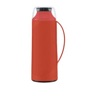 Termo Invicta 1l Firenze Pampeira Rojo C Ampolla De Vidrio