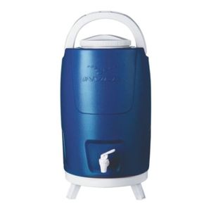 Bidon Termo Plastico 12 Lts Color Azul Con Canilla Y Patas