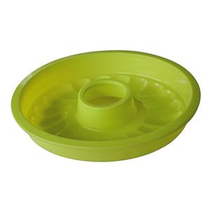 Molde Silicona 26cm Savarin Flanera Verde Horno Microondas