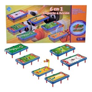 Juego 6 En 1 Deporte Y Accion 7244
