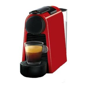 Cafetera Nespresso Essenza Mini D30 0.6 L Roja + Aeroccino