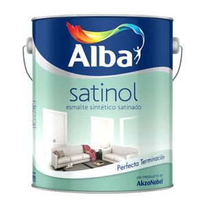 Esmalte Sintético Satinado Satinol Alba 1 litro