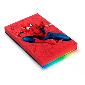 Disco Rigido Externo 2tb Seagate Firecuda Spiderman Rgb Usb