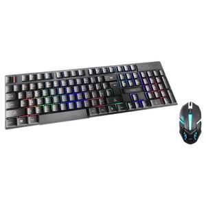 Teclado + Mouse Gamer Retroiluminado Noga. NKB-92