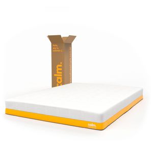 Colchón Calm  Plus En Caja | 2 Capas De Espuma