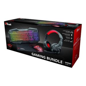 Trust Gaming Bundle 4En1 Gxt1180Rw