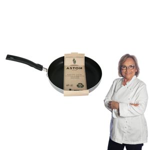 Sarten 24 Cms Aluminio y Mango Reciclado Antiadherente ASTON