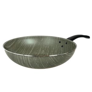 Wok Sarten Antiadherente 28 Cms Terra Aston Premium