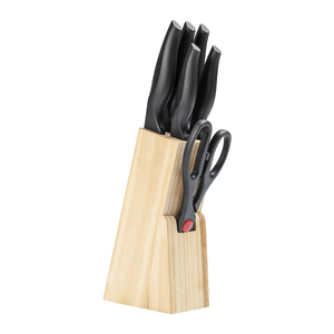 Set De Cuchillos Con Taco De Madera Brinox ( 2556/111)