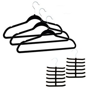 Set X 27 Perchas Terciopelo - Ultralivianas - Ultradelgadas