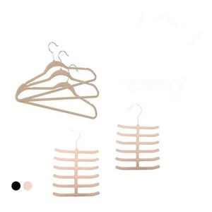 Set X 14 Perchas Terciopelo 12 Perchas + 2 Perchas Accesorio