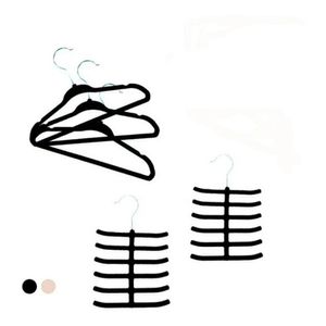 Set X 14 Perchas Terciopelo 12 Perchas + 2 Perchas Accesorio