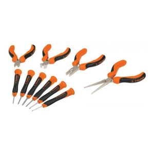 Set Kit Juego Mini Pinzas Y Desttornilladores Truper - 10 Piezas