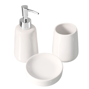 Set 3 Piezas Porcelana Piacenza