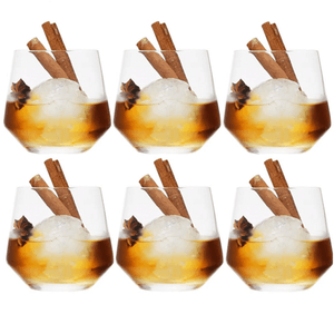 Vasos brooklyn 370 ml Deli  VOLF- Set x 6