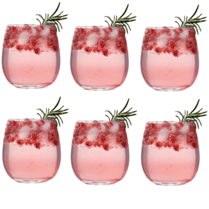 Vasos agua 380ml Deli VOLF Set x6