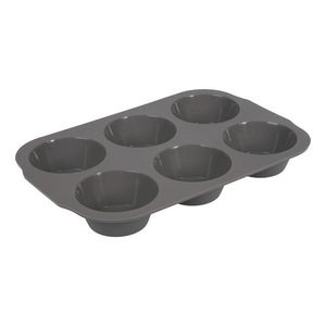 Molde Silicona Horno Muffins Cupcakes X 6 Repostería Aston
