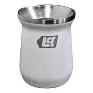 Mate Lusqtoff Acero Inoxidable Blanco 300 Ml Matlb-9